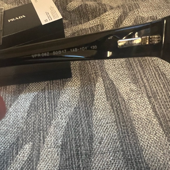 NIB authentic Prada glasses demo lens black frame - Picture 8 of 16